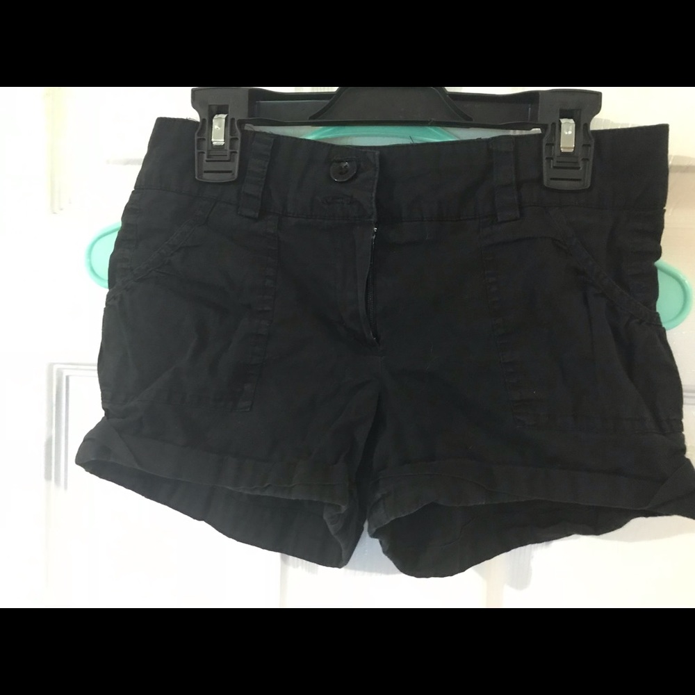 Black shorts